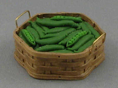 Open Basket with Beans