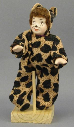Little Girl in a Halloween Costume by Patsy Thomas