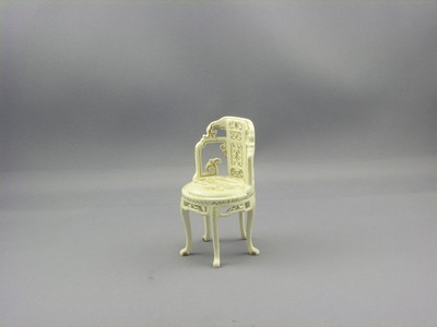 Hepplewhite Desk Chair White