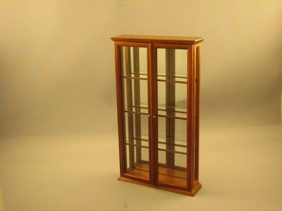 Tuscan Curio Cabinet Mahogany