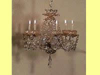 3" Chandelier, 6 Arm