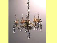 2 1/2" Chandelier, 5 Arm