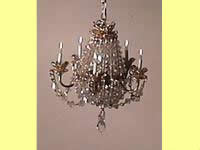 2" Chandelier, 5 Arm