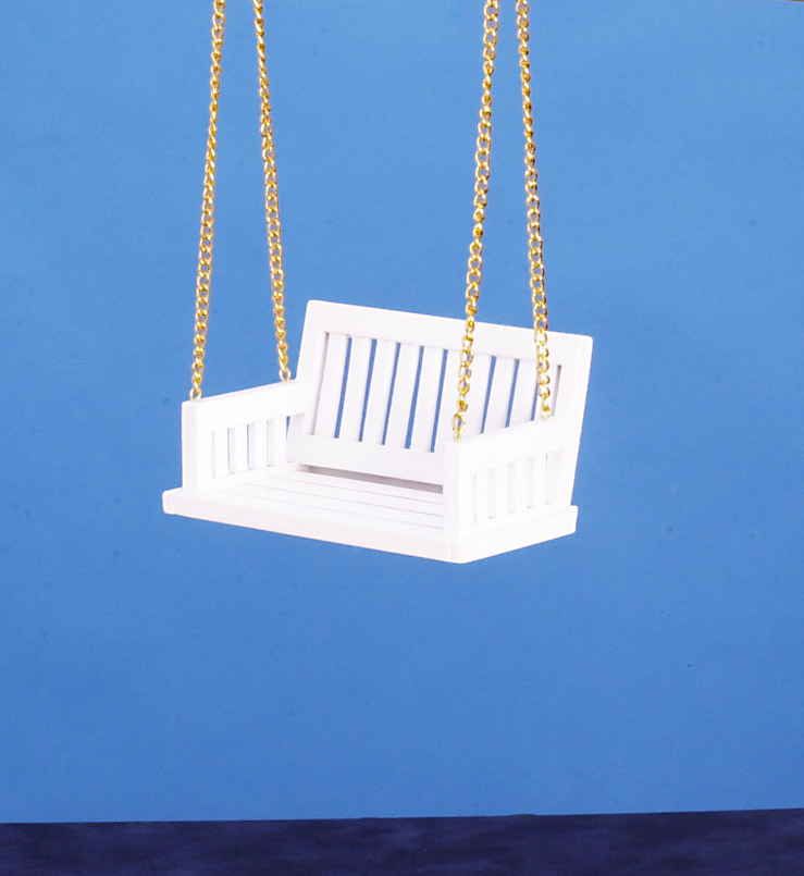 White Porch Swing