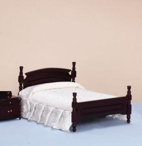 Double Bed, Mahogany