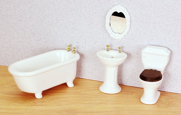 Modern Bathroom Set (4pc)