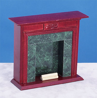 Wooden Fireplace