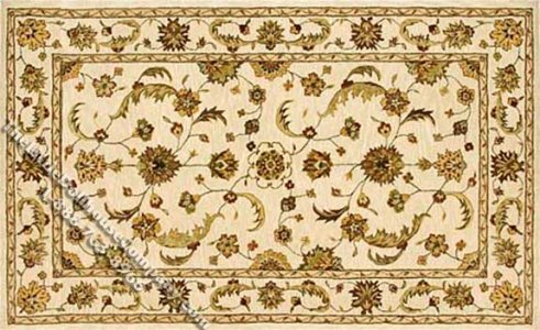 (image for) Miniature Medium Sized Traditional Rug for Dollhouses