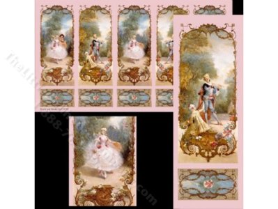 (image for) 1/2 Scale Wall Panel for Dollhouses