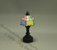 (image for) Dollhouse Scale Model Replica Tiffany Table Lamp