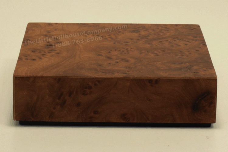 (image for) Miniature Wooden Coffee Table by PRD Miniatures
