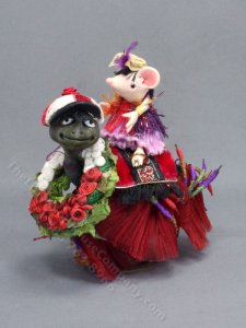 (image for) Miniature Mouse and Turtle for Dollhouses