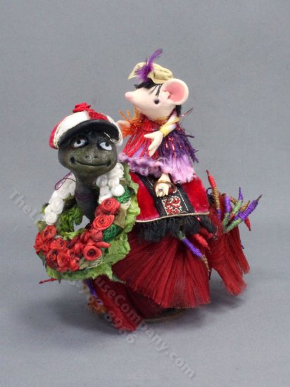 (image for) Miniature Mouse and Turtle for Dollhouses