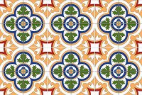 (image for) Dollhouse Scale Model Floor Tiles