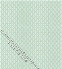 (image for) Aqua Diamonds Pattern Miniature Wallpaper for Dollhouses