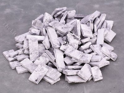 (image for) Miniature Gray/Brown Cut Stone Veneer for Dollhouses