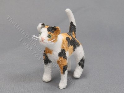 (image for) Miniature Cat by Marie W. Evans - Calico