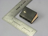(image for) Miniature Leather Bible by Jane Woodham of Truly Scrumptious