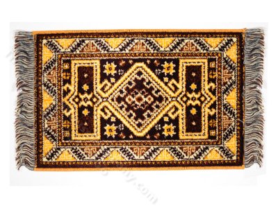 (image for) Miniature Kasak Rug - Yellow