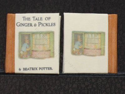 (image for) Miniature Book:Beatrix Potter's 'The Tale of Ginger and Pickles'