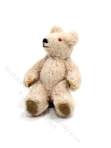 (image for) Miniature Tan Bear for Dollhouses