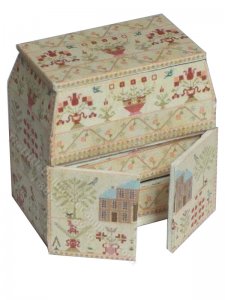 (image for) Miniature Wooden Sewing Casket Kit