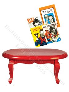 (image for) Miniature Mahogany Coffee Table