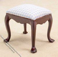 (image for) Miniature Mahogany 4 Piece Bedroom Set for Dollhouses