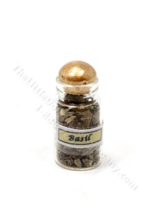 (image for) Miniature Basil Spice Jar