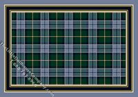 (image for) Dollhouse Scale Model Medium Sized Plaid Rug