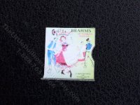 (image for) Miniature Brahms Vinyl Record for Dollhouses