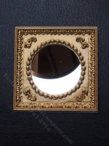 (image for) Miniature Gold Wall Mirror for Dollhouses