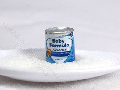 (image for) Miniature Baby Formula For Dollhouses