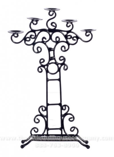 (image for) Miniature Black Candle Holder