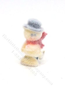 (image for) Miniature Fuzzy Snowman for Dollhouses