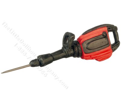 (image for) Miniature Jack Hammer for Dollhouses