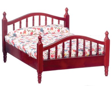 (image for) Double Bed, Mahogany