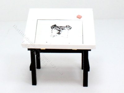 (image for) Miniature Hinged Artist Drawing Table