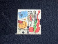 (image for) Miniature "Jazz Band Sound" Vinyl Record Sleeve for Dollhouses