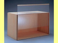 (image for) 12" Deep Front Opening Display Case