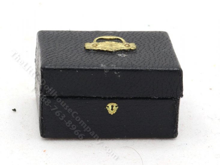 (image for) Miniature Leather Lock Box by Judith Blondell