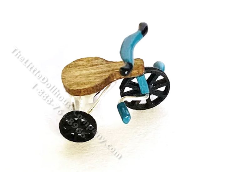 (image for) 1:48 Scale Miniature Vintage Childs Tricycle Kit