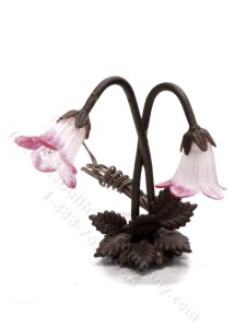 (image for) Miniature Art Nouveau Flower Lamp