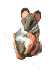 (image for) Miniature Grey Mouse for Dollhouses