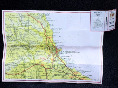 (image for) Miniature Map of Scarborough for Dollhouses