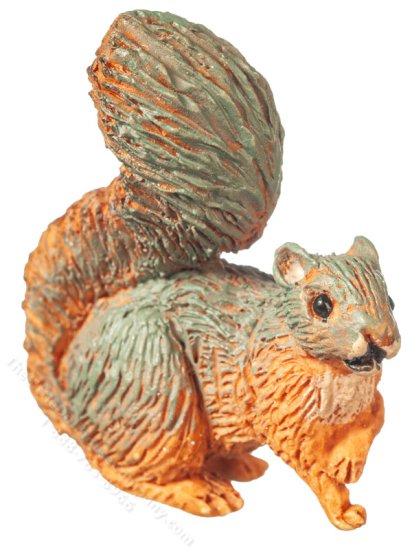(image for) Miniature Squirrel for Dollhouses