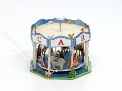(image for) Miniature Handmade Carousel by Volker Arnold