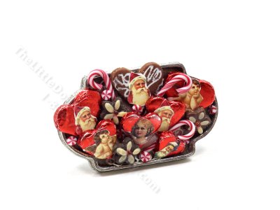 (image for) Miniature Christmas Candy Platter
