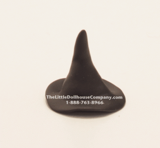 (image for) Miniature Halloween Witch Hat For Dollhouses