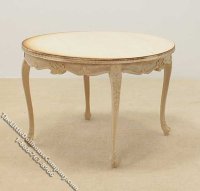 (image for) Miniature Unfinished 5pc Dining Room Set for Dollhouses